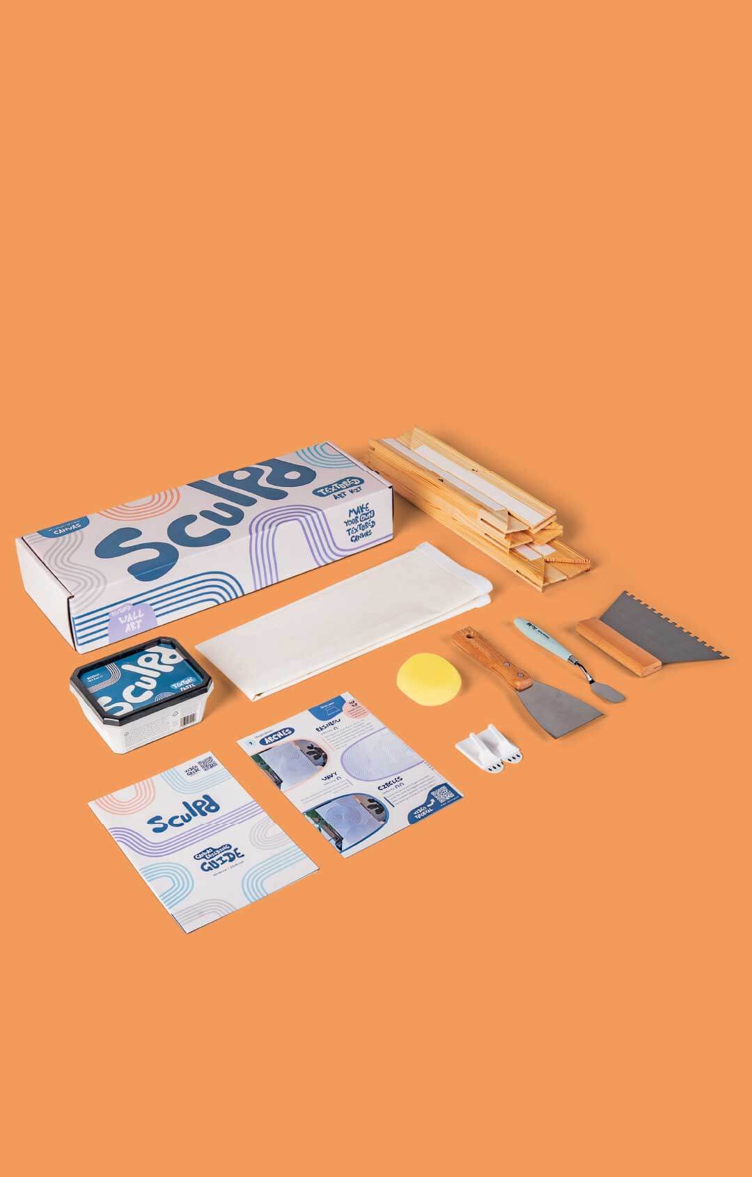 Sculpd Textured Canvas Kit for Two