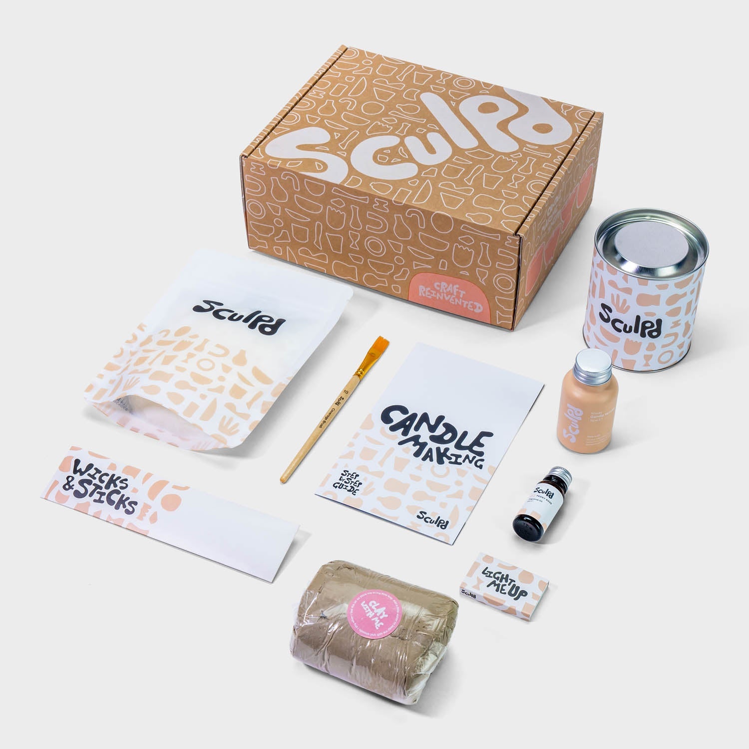 Candle Making & Canvas Painting Bundle Custom Bundle Sculpd