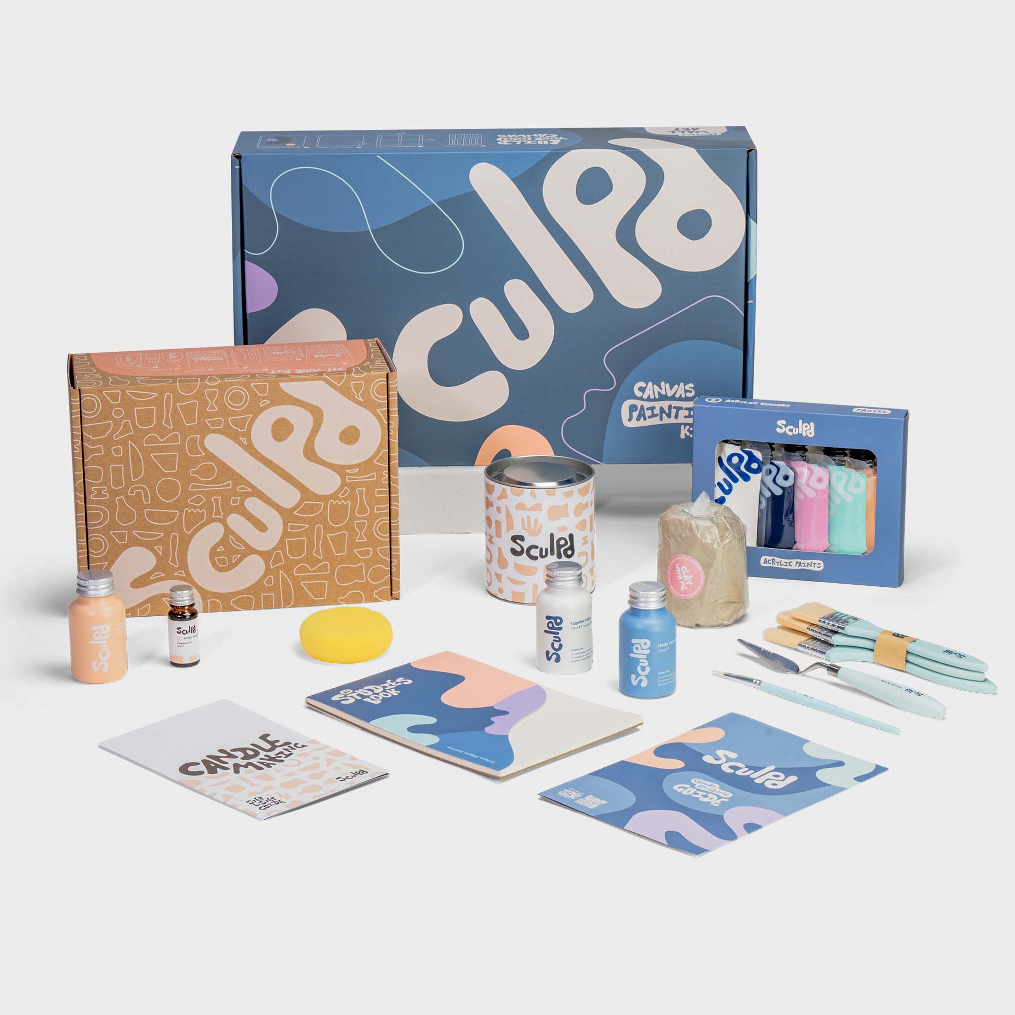 Candle Making & Canvas Painting Bundle Custom Bundle Sculpd