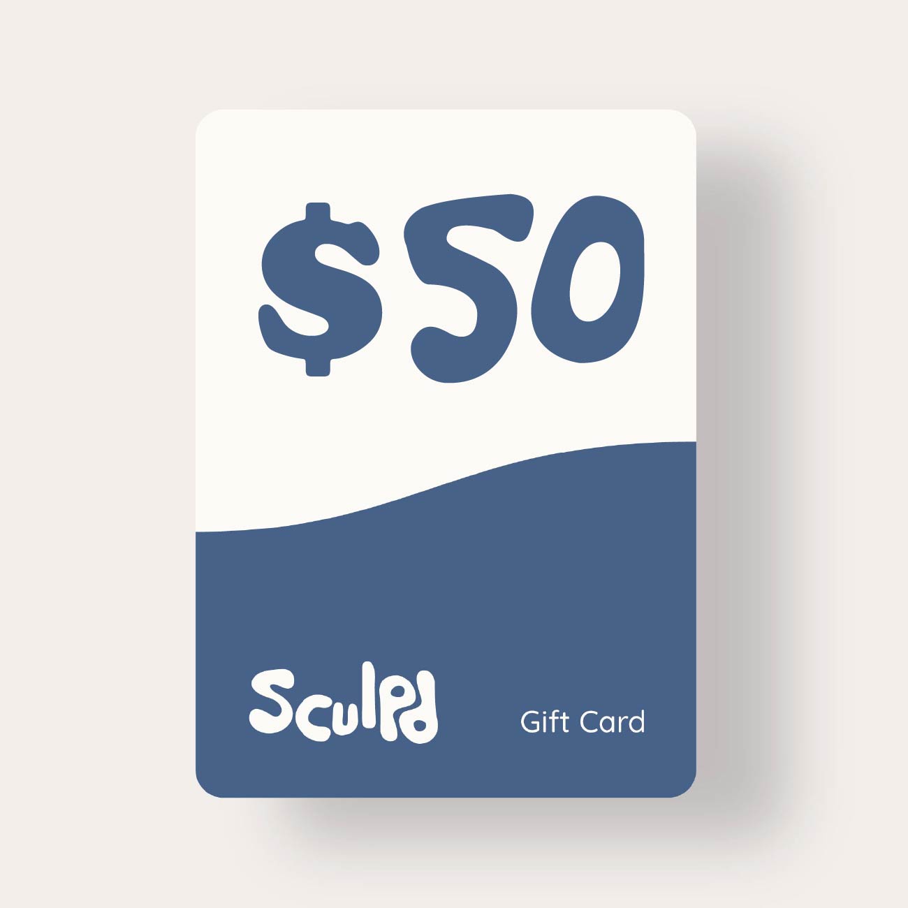 Sculpd Gift Card Gift Cards Sculpd $50.00
